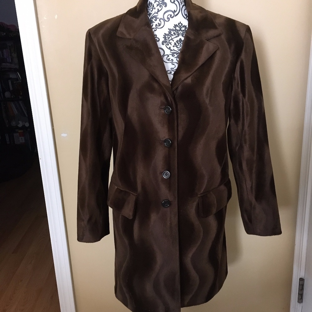 Soft R.Z.R Brown Coat Small